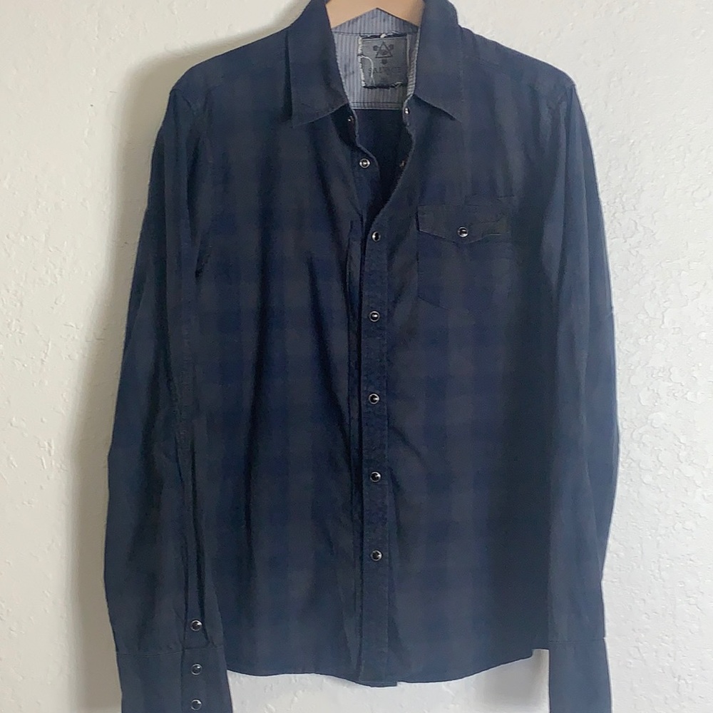 Salvage ocean wash casual top
